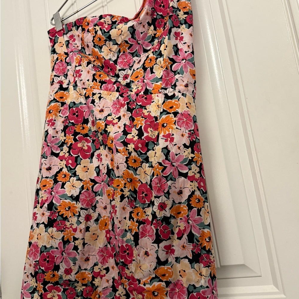 Lulu's Pink Asymmetrical Ruched One-Shoulder Dress - Picture 8 of 16